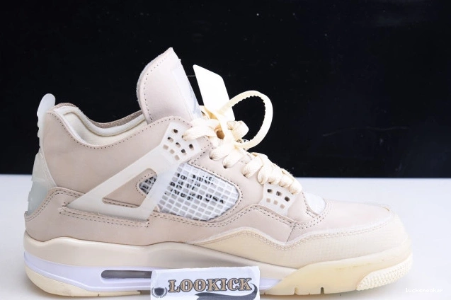 Reps LUCY CV9388-100 x Off-White Sail Jordan 4 Air 0815